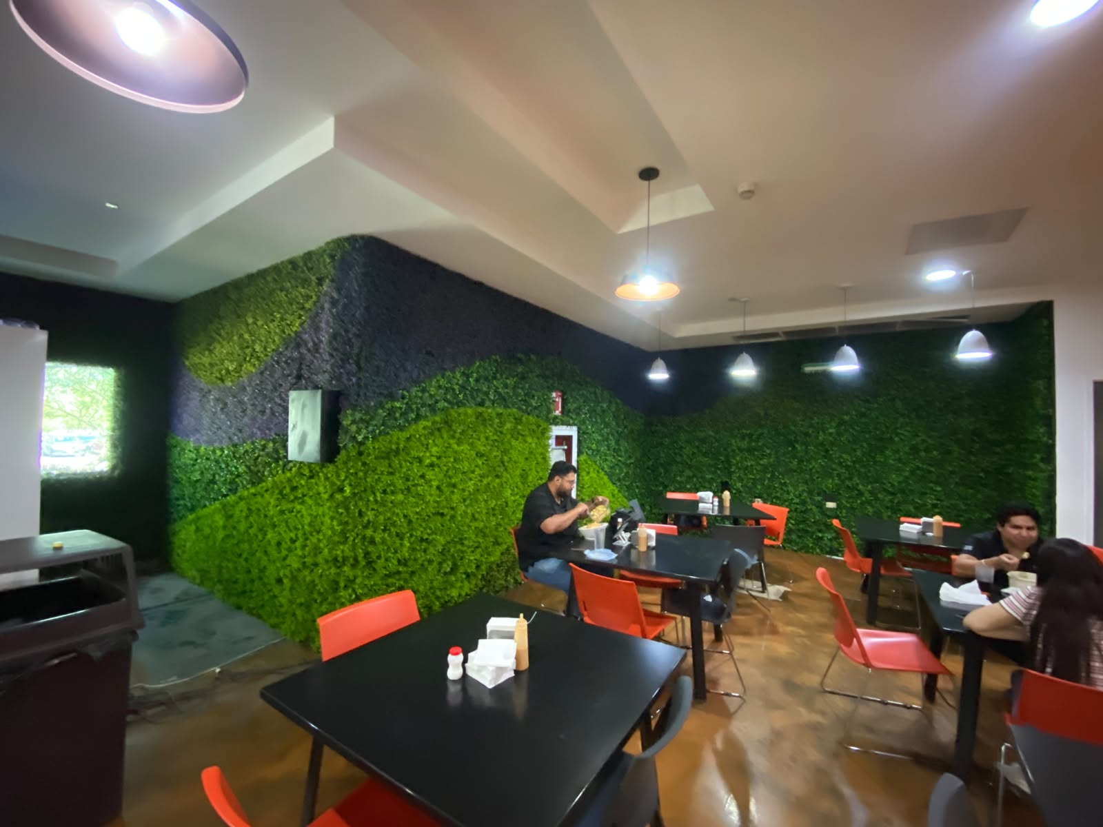 Decoración de comedor empresarial